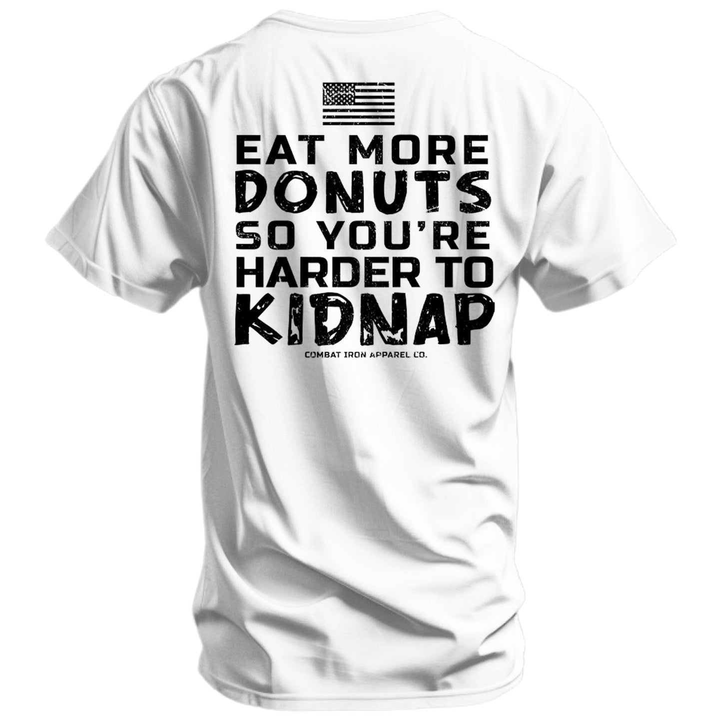 Eat More Donuts So You're Harder To Kidnap Men's T-Shirt