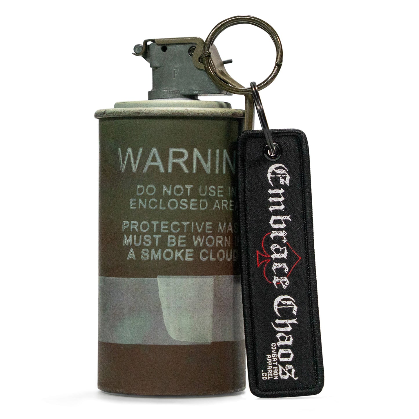 Embrace Chaos Flight Tag Keychain