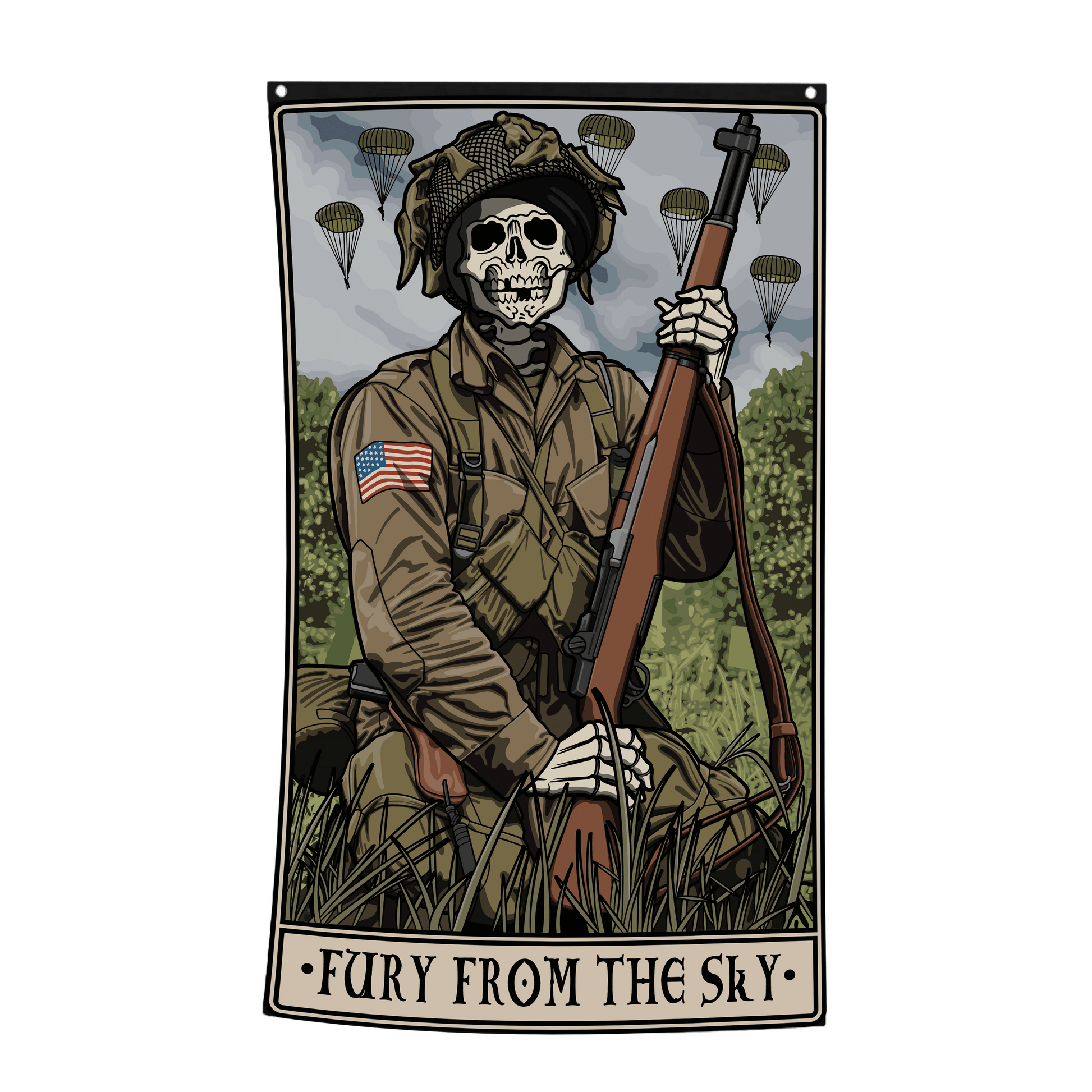 Fury From The Sky Flag