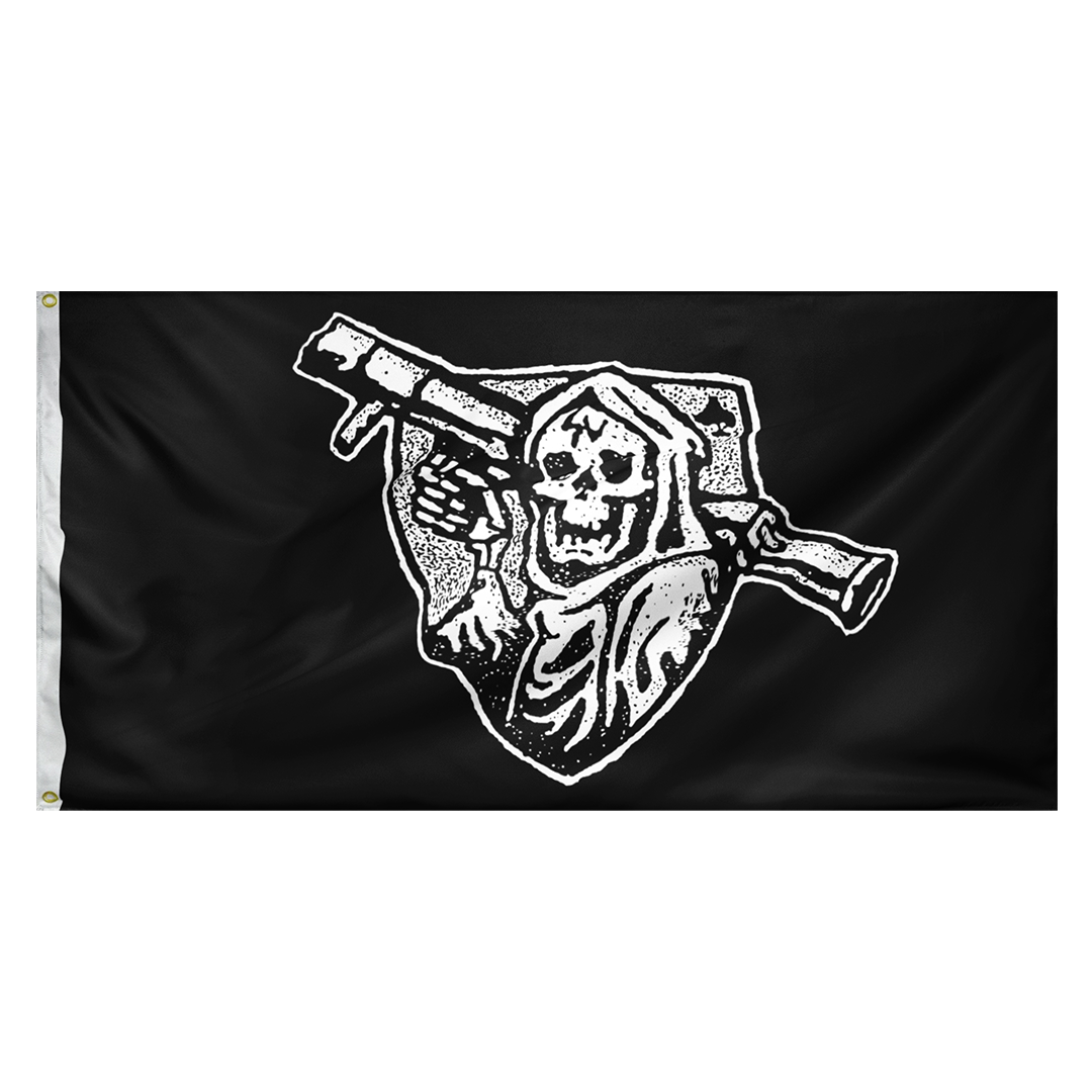 Gustav Reaper Double-Sided Flag