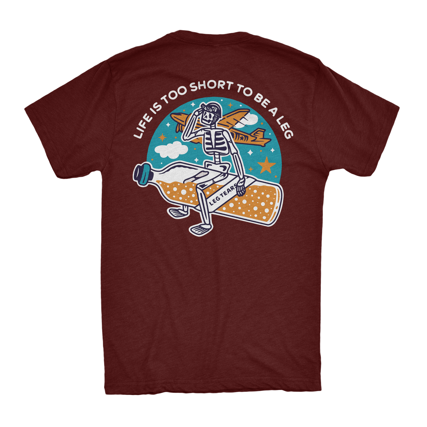 Leg Tears Athletic Shirt