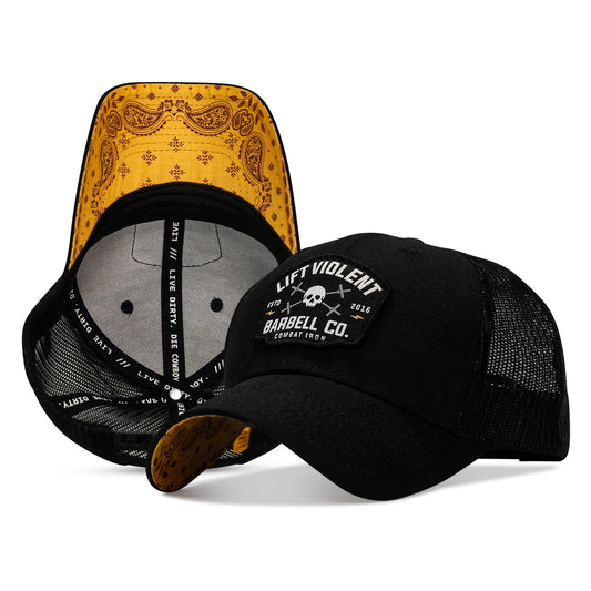 Lift Violent Barbell Co Patch Original Ripstop Snapback Hat