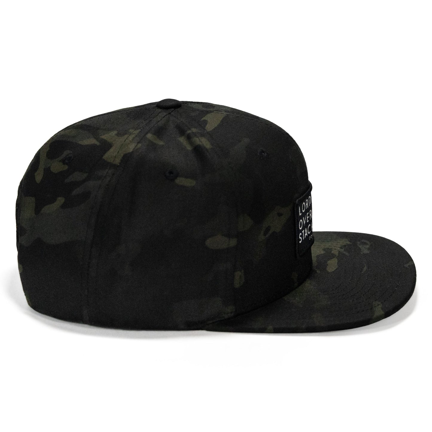 Lord Watch Over Me As I Stack Bodies Patch Flatbill Hat