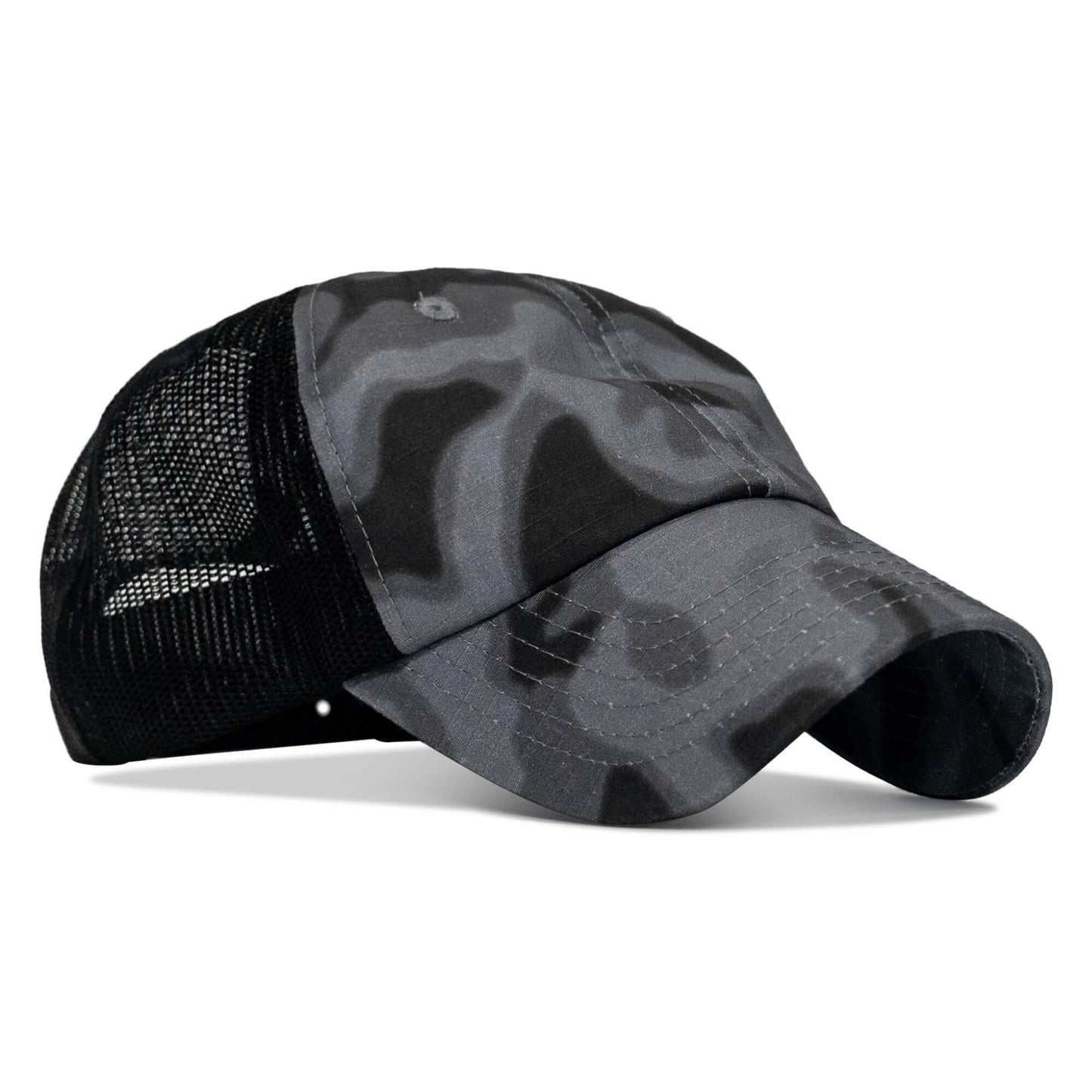 Ripstop Low Pro No Patch Mesh Snapback Hat