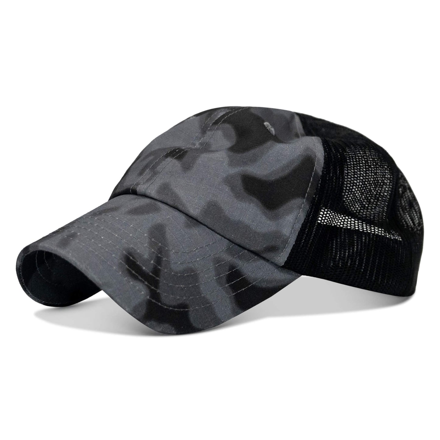 Ripstop Low Pro No Patch Mesh Snapback Hat