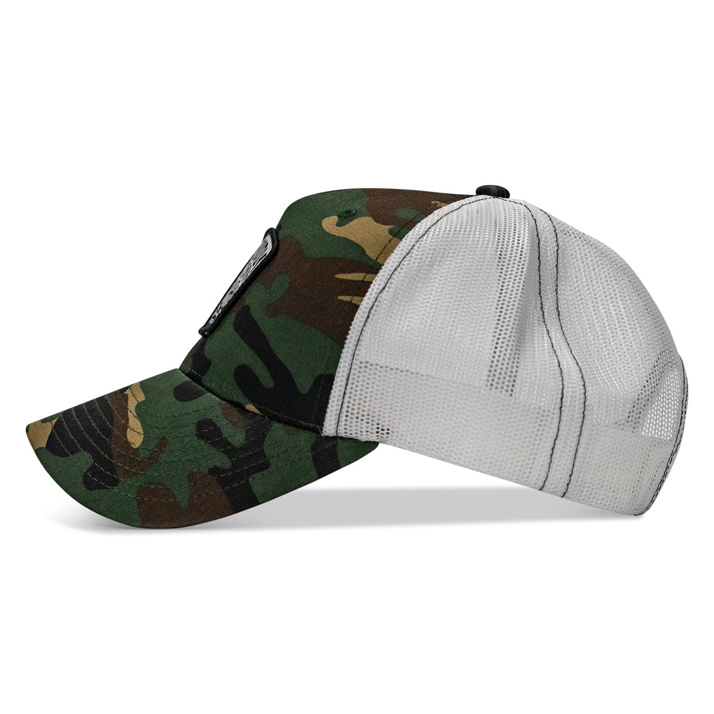 Nobody Is Coming To Save You Skull Patch Snapback Hat