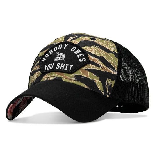Nobody Owes You Shit Patch Original Ripstop Snapback Hat