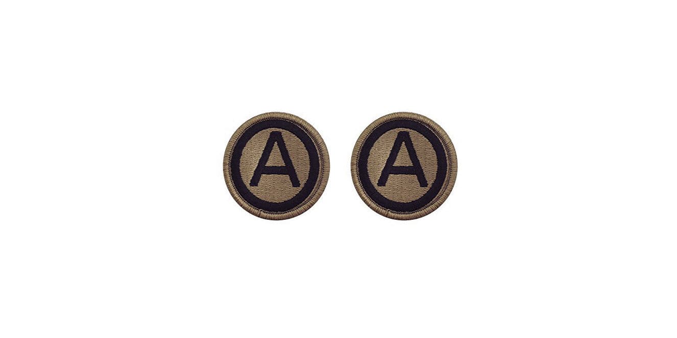 U.S. Army U.S. Army Central (3rd Army) OCP Patch with Hook Fastener (pair)