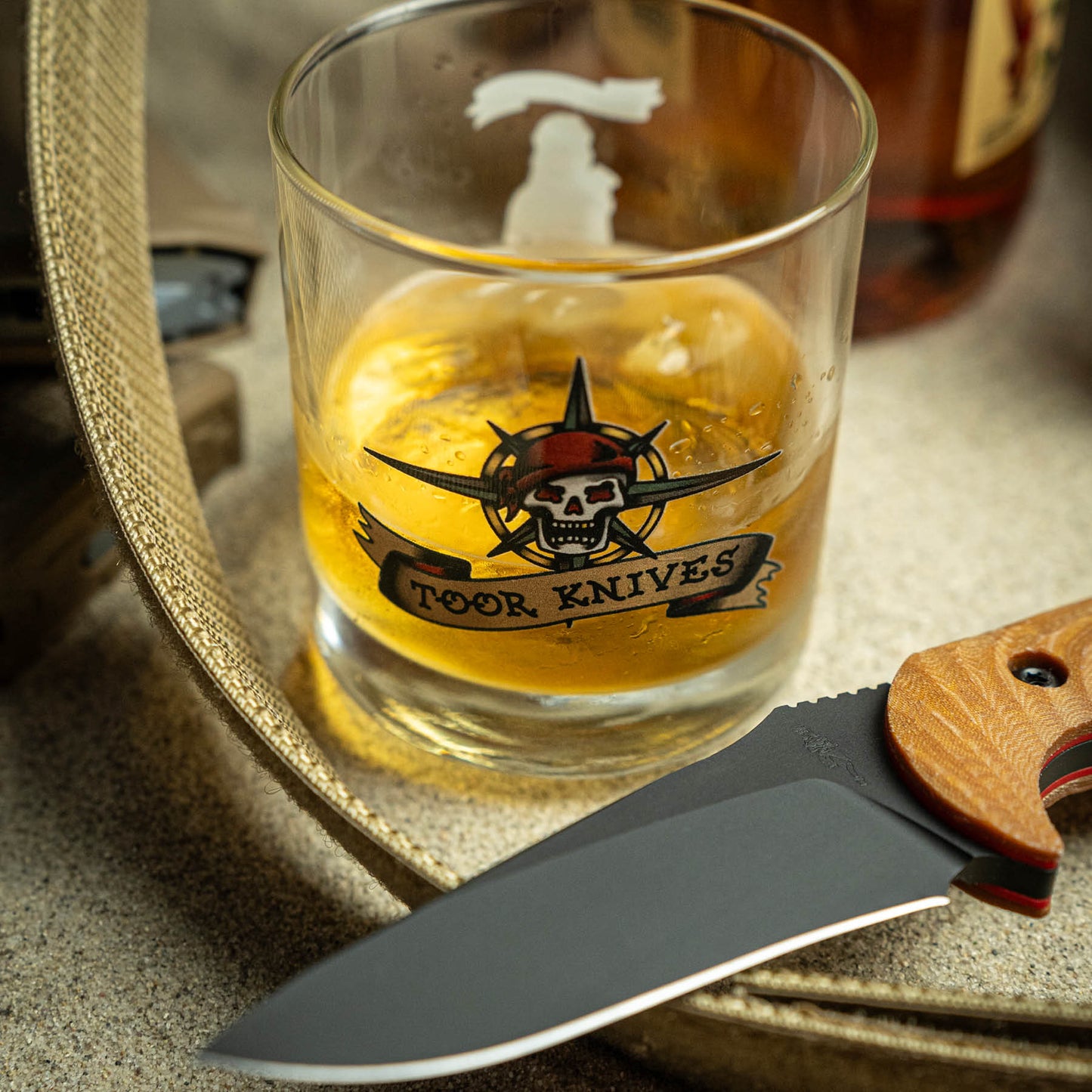 Pin-Up Hula Operator Whisky Glass