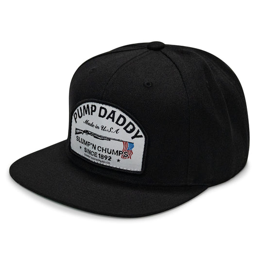 Pump Daddy Original Patch Flat Bill SnapBack Hat
