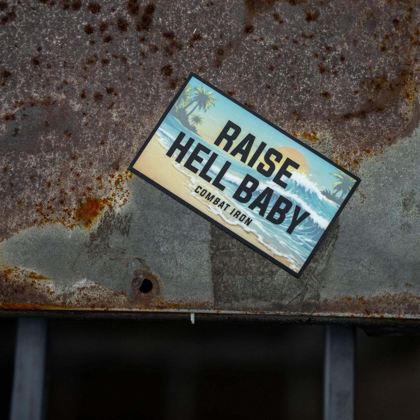 Raise Hell Baby Decal
