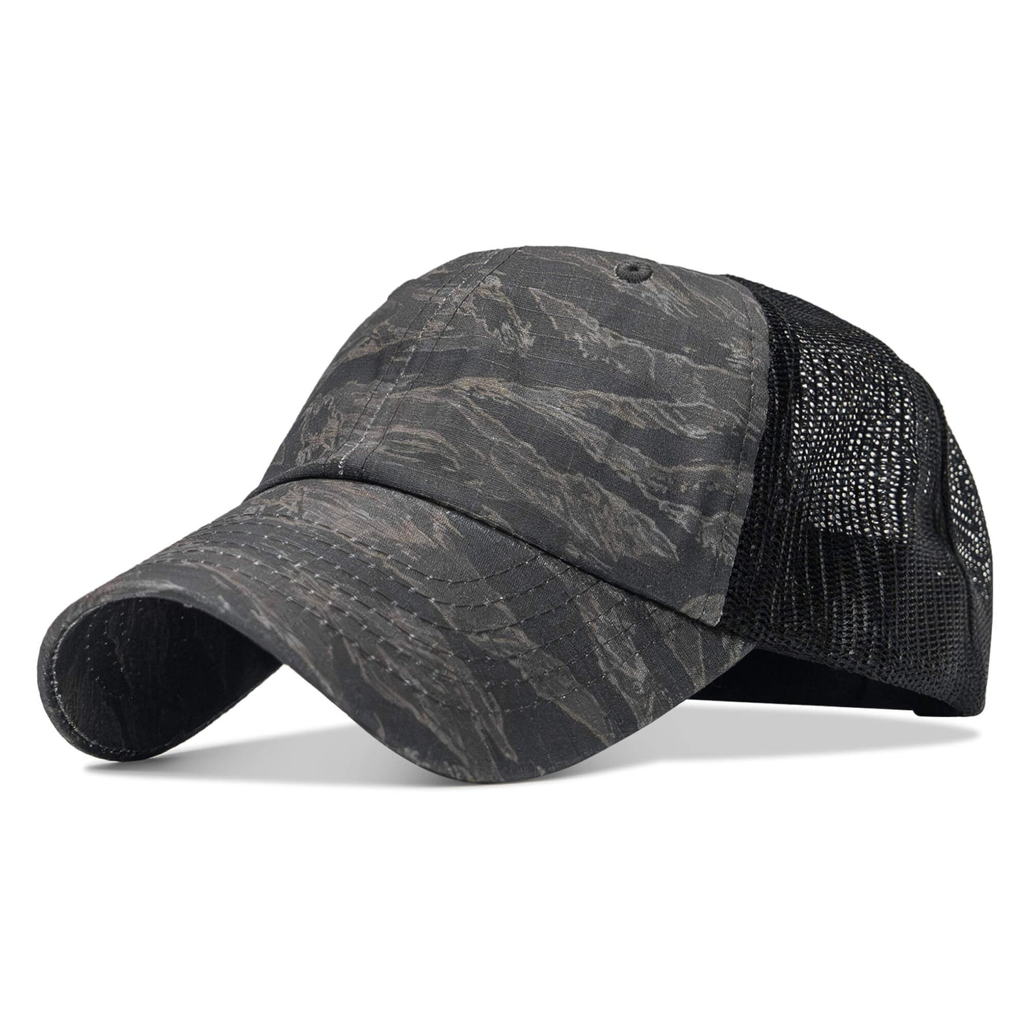 Ripstop Low Pro No Patch Mesh Snapback Hat
