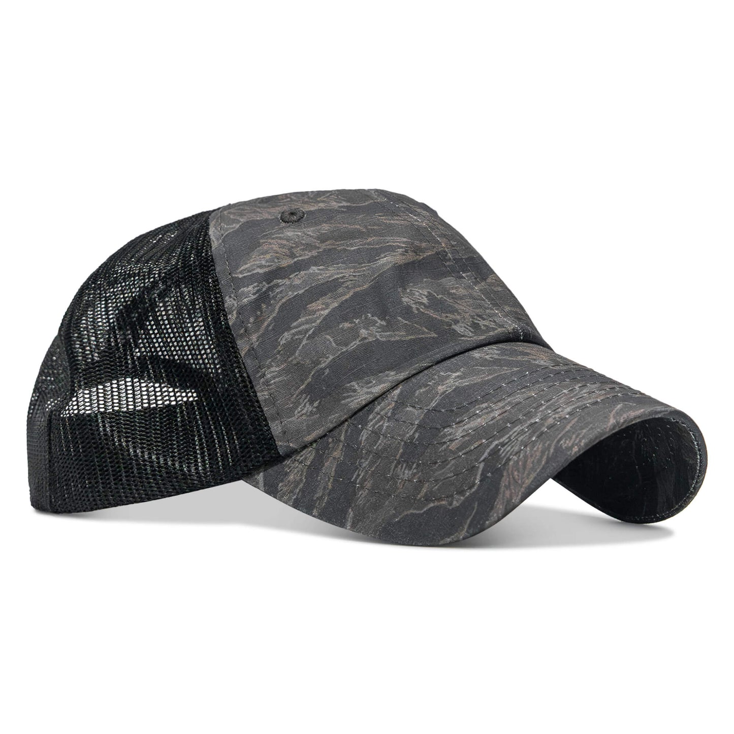 Ripstop Low Pro No Patch Mesh Snapback Hat