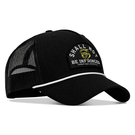 Shall Not Be Infringed Patch Rope Snapback Hat