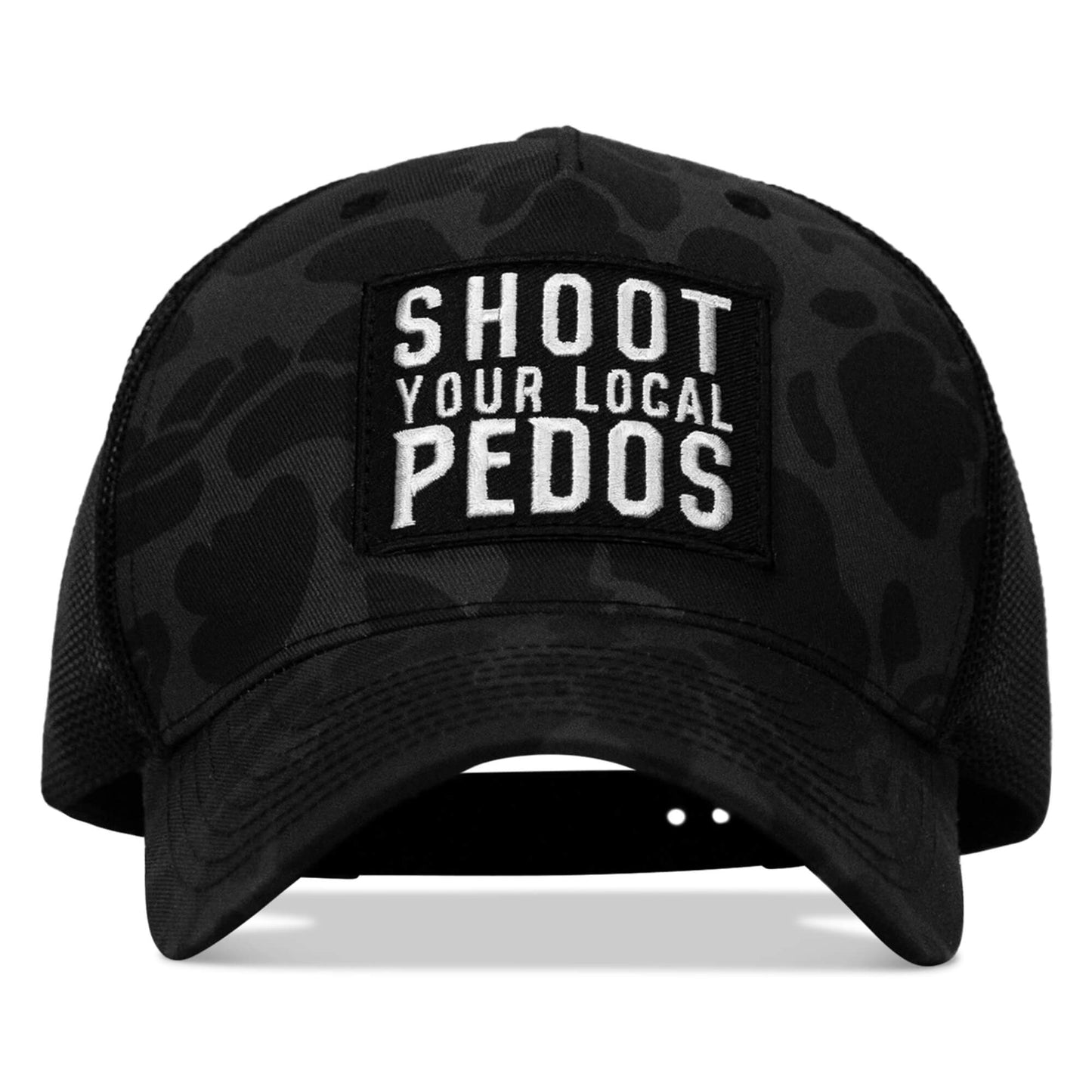 Shoot Your Local Pedo Patch Snapback