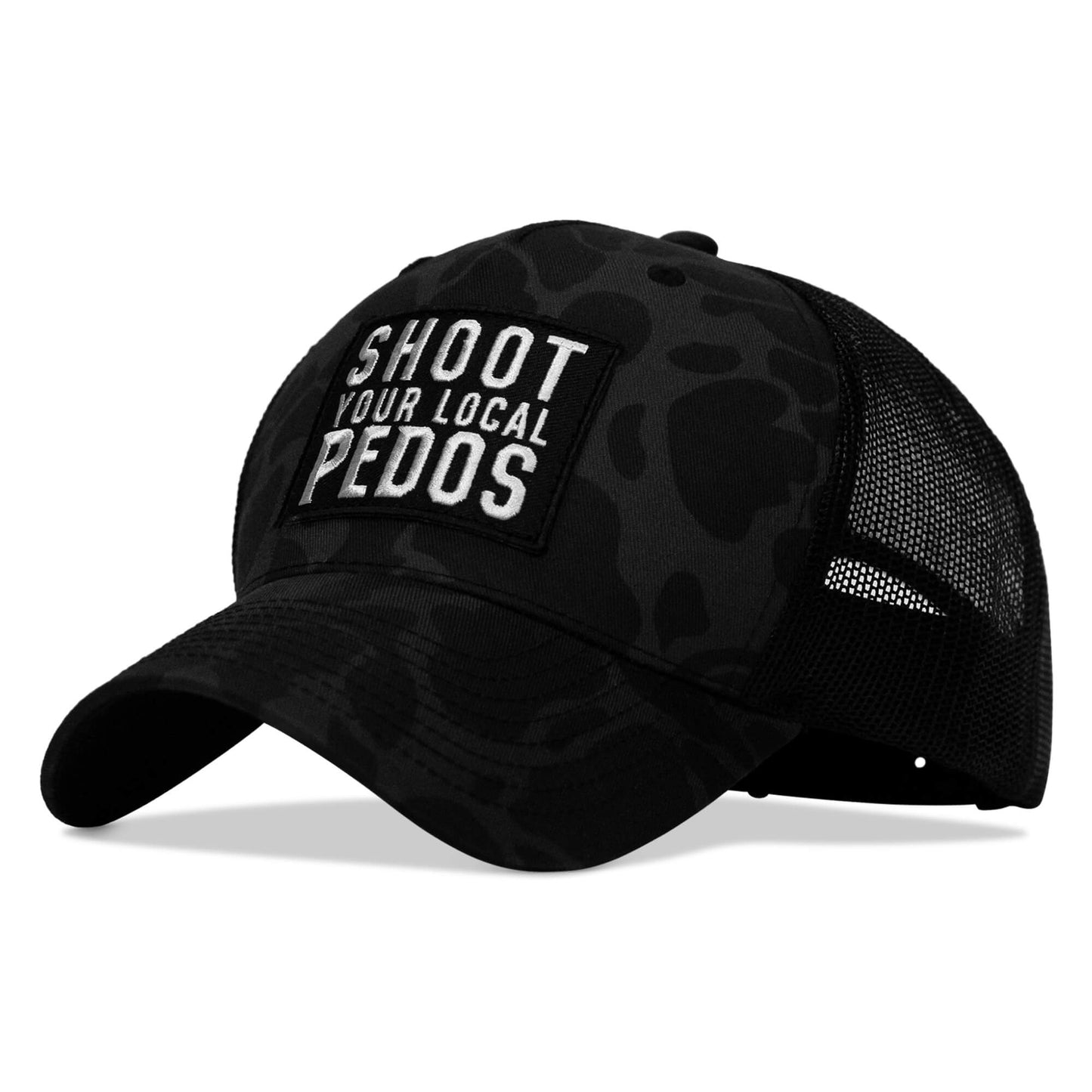 Shoot Your Local Pedo Patch Snapback