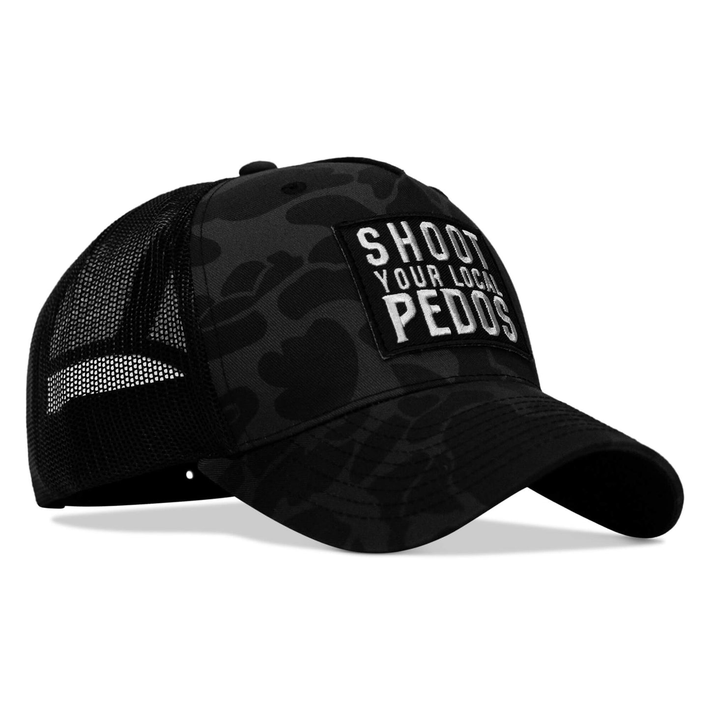 Shoot Your Local Pedo Patch Snapback