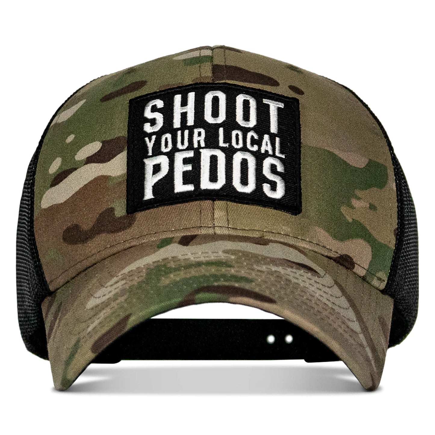 Shoot Your Local Pedo Patch Snapback