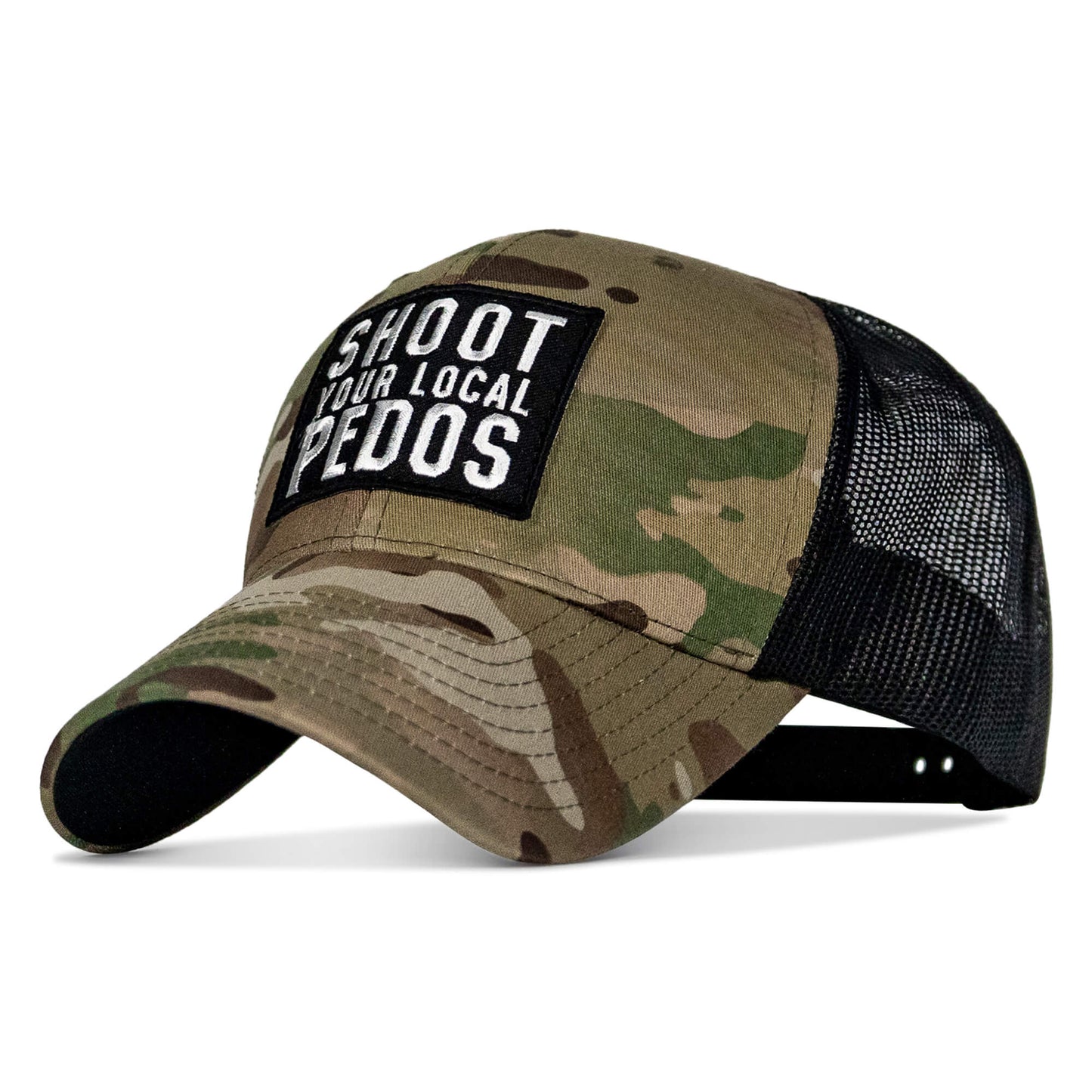 Shoot Your Local Pedo Patch Snapback
