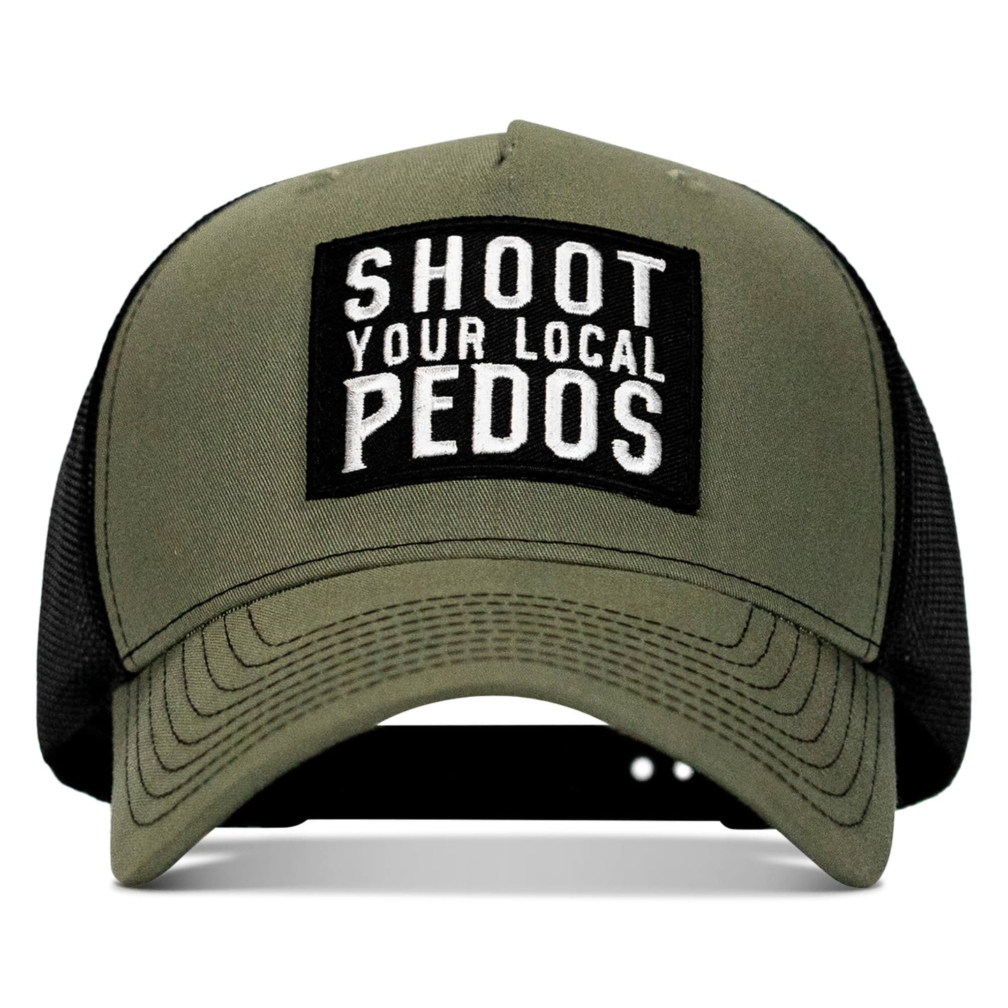 Shoot Your Local Pedo Patch Snapback