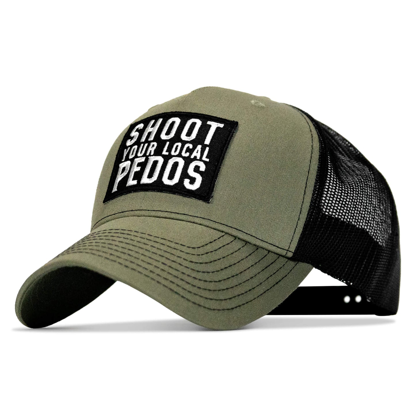 Shoot Your Local Pedo Patch Snapback