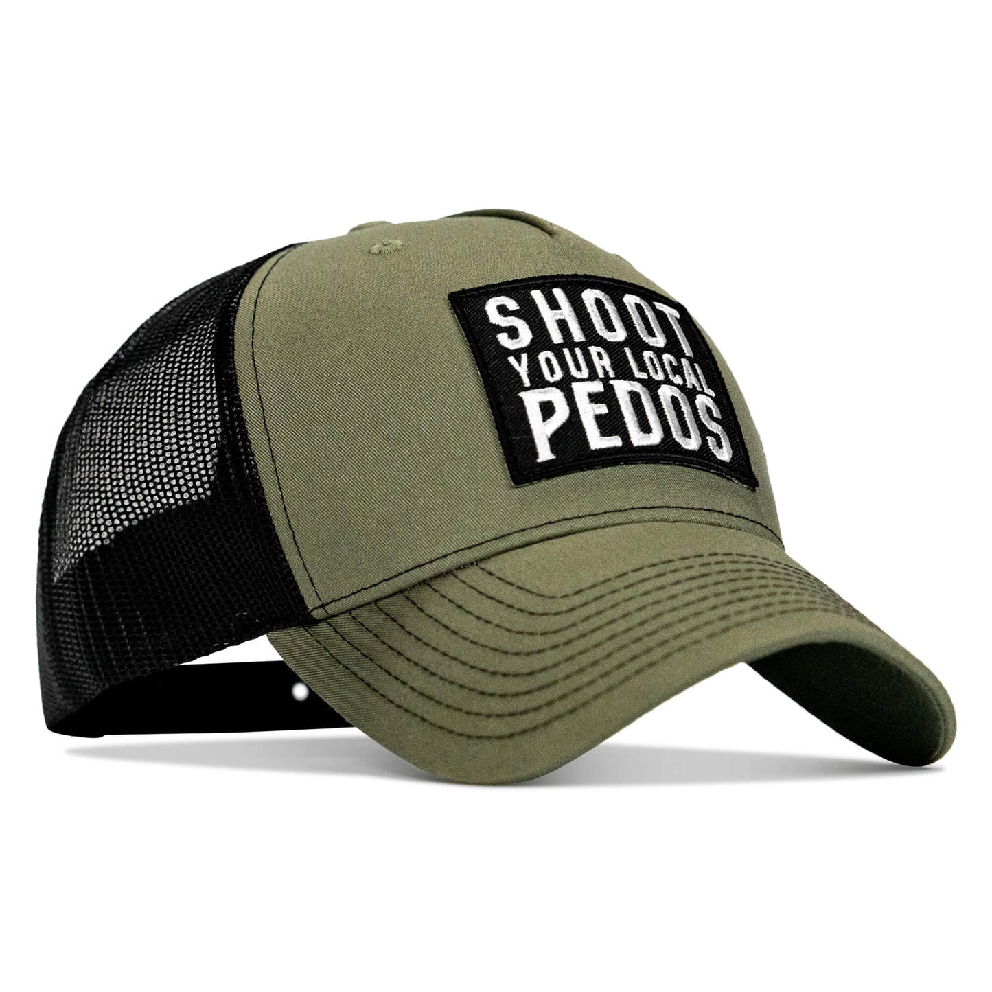 Shoot Your Local Pedo Patch Snapback