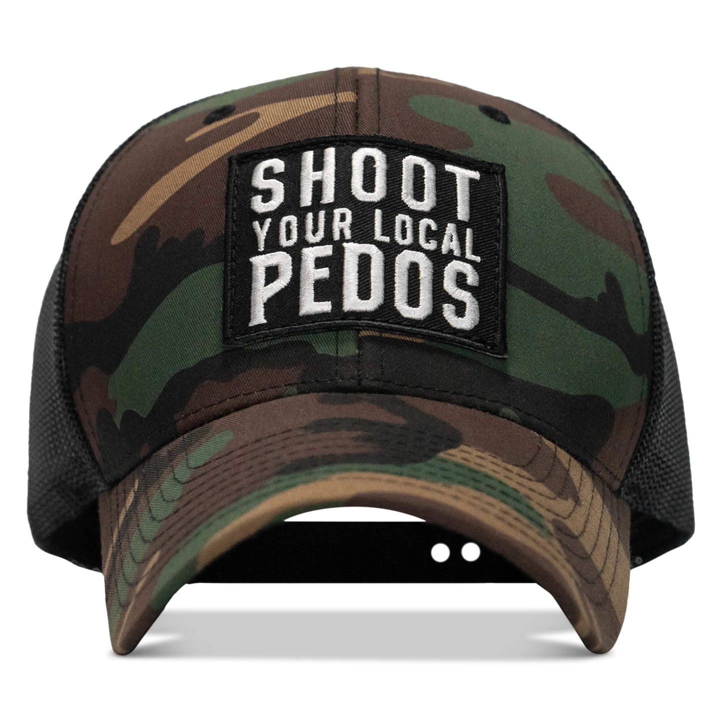 Shoot Your Local Pedo Patch Snapback