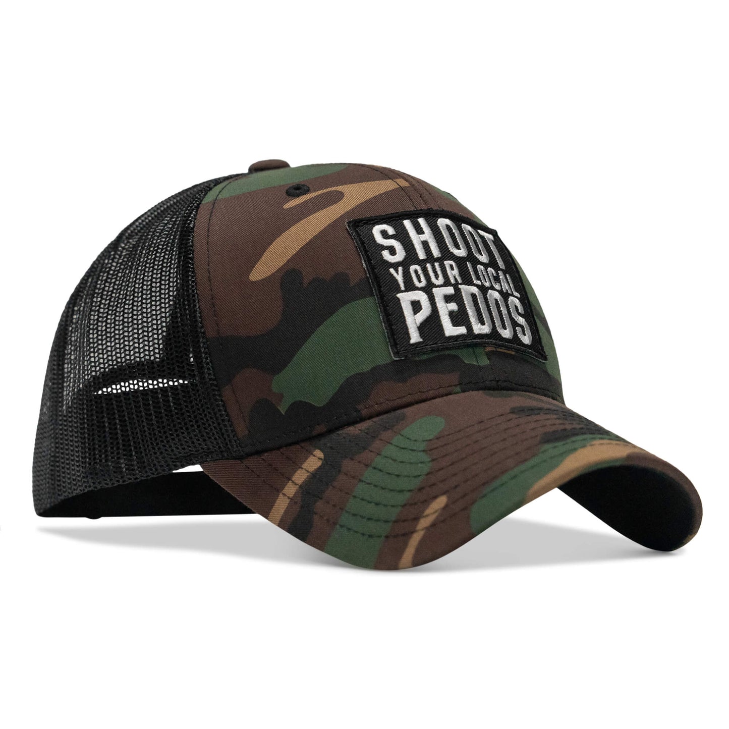 Shoot Your Local Pedo Patch Snapback