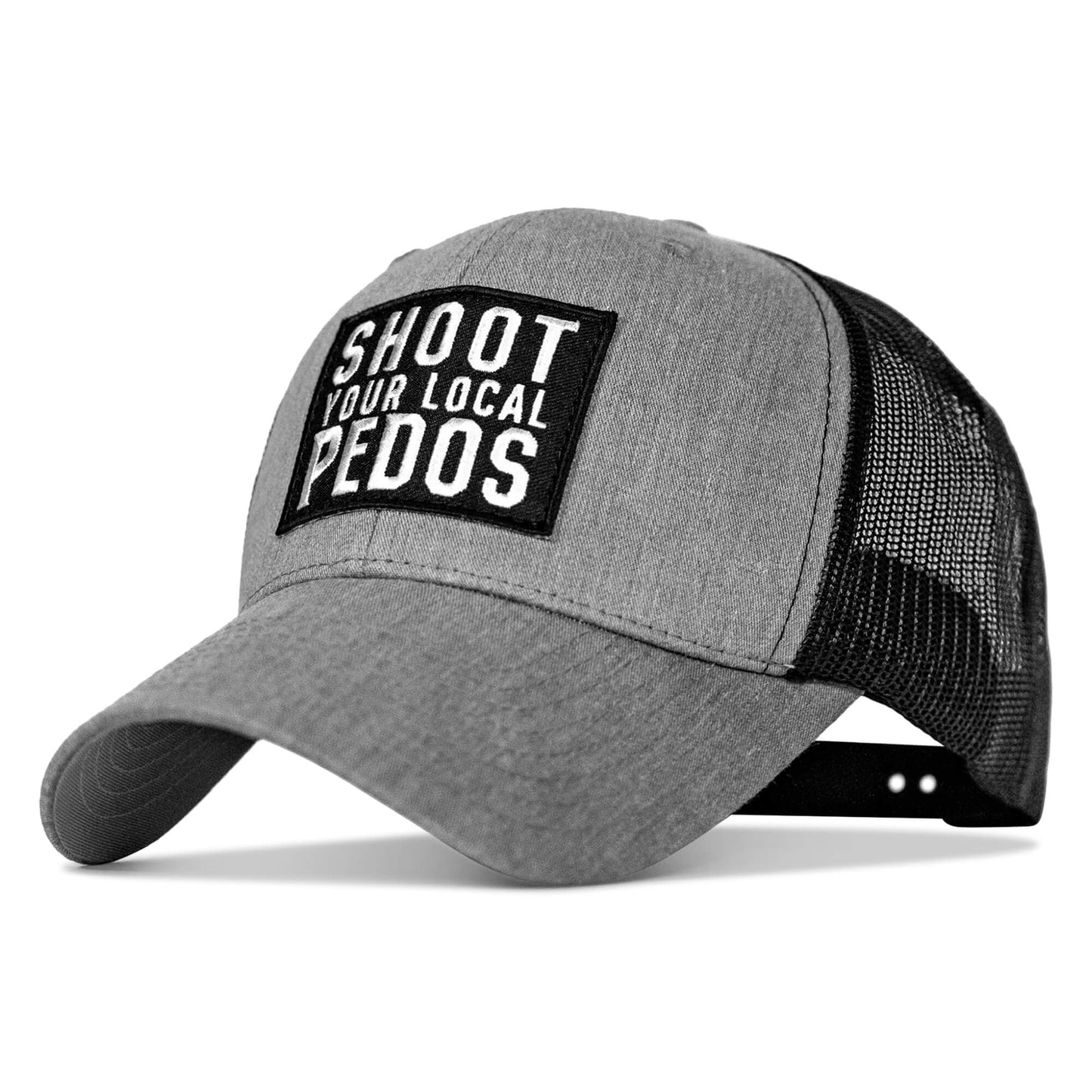 Shoot Your Local Pedo Patch Snapback