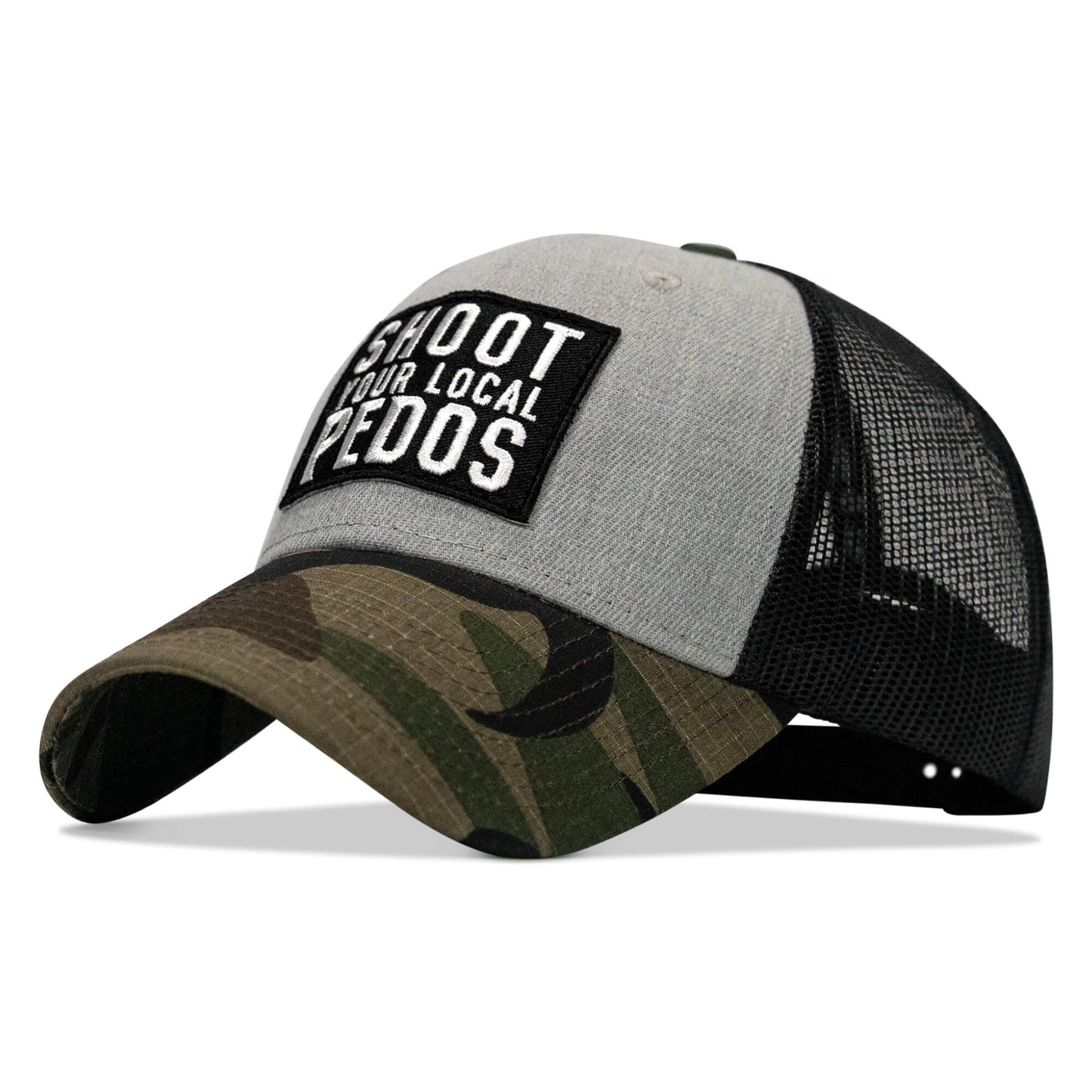Shoot Your Local Pedo Patch Snapback