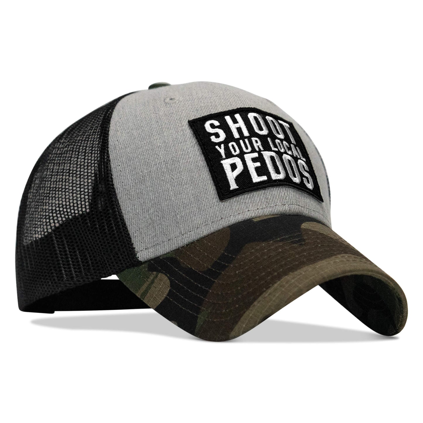 Shoot Your Local Pedo Patch Snapback