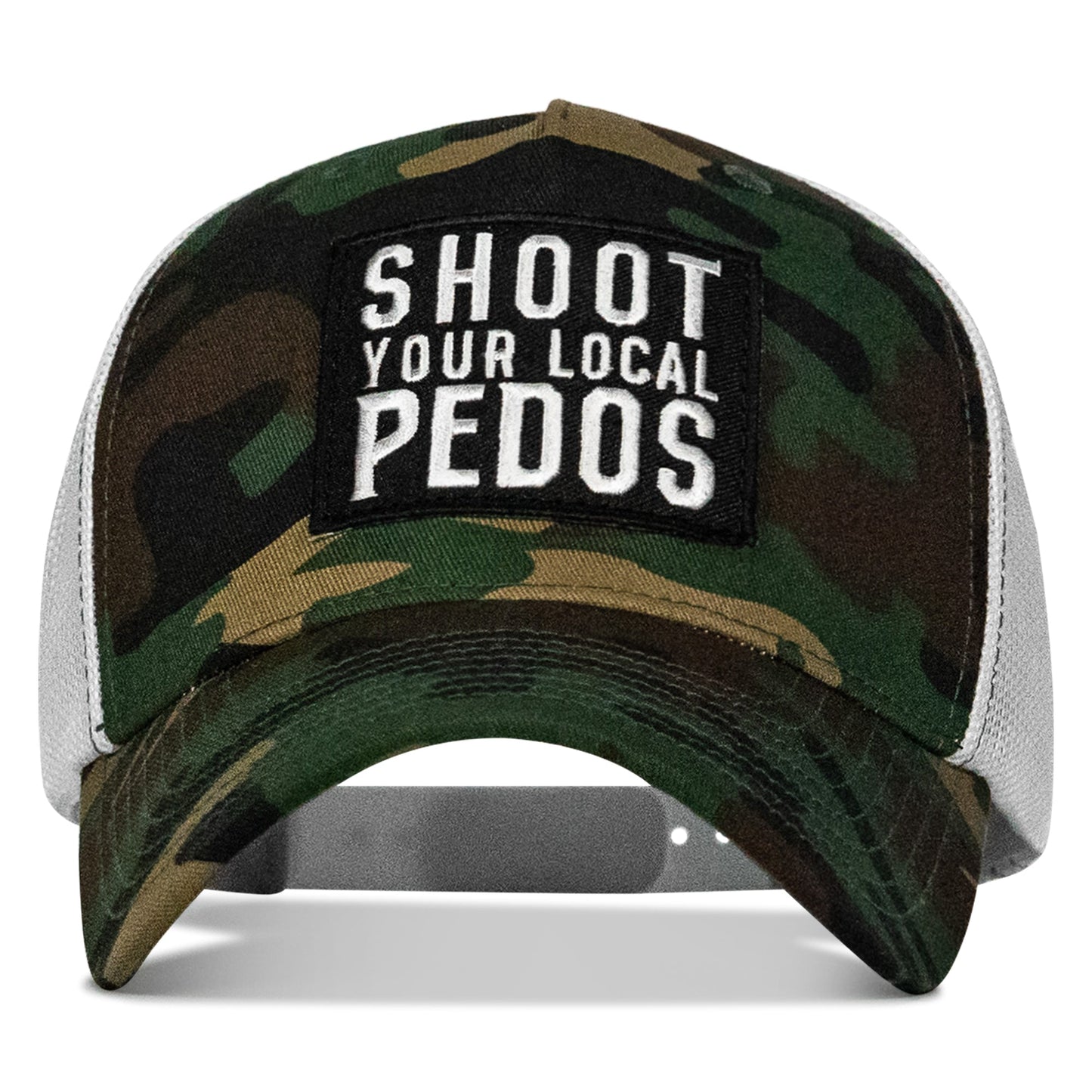 Shoot Your Local Pedo Patch Snapback