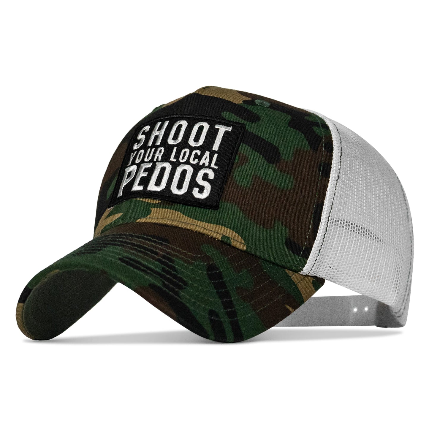 Shoot Your Local Pedo Patch Snapback