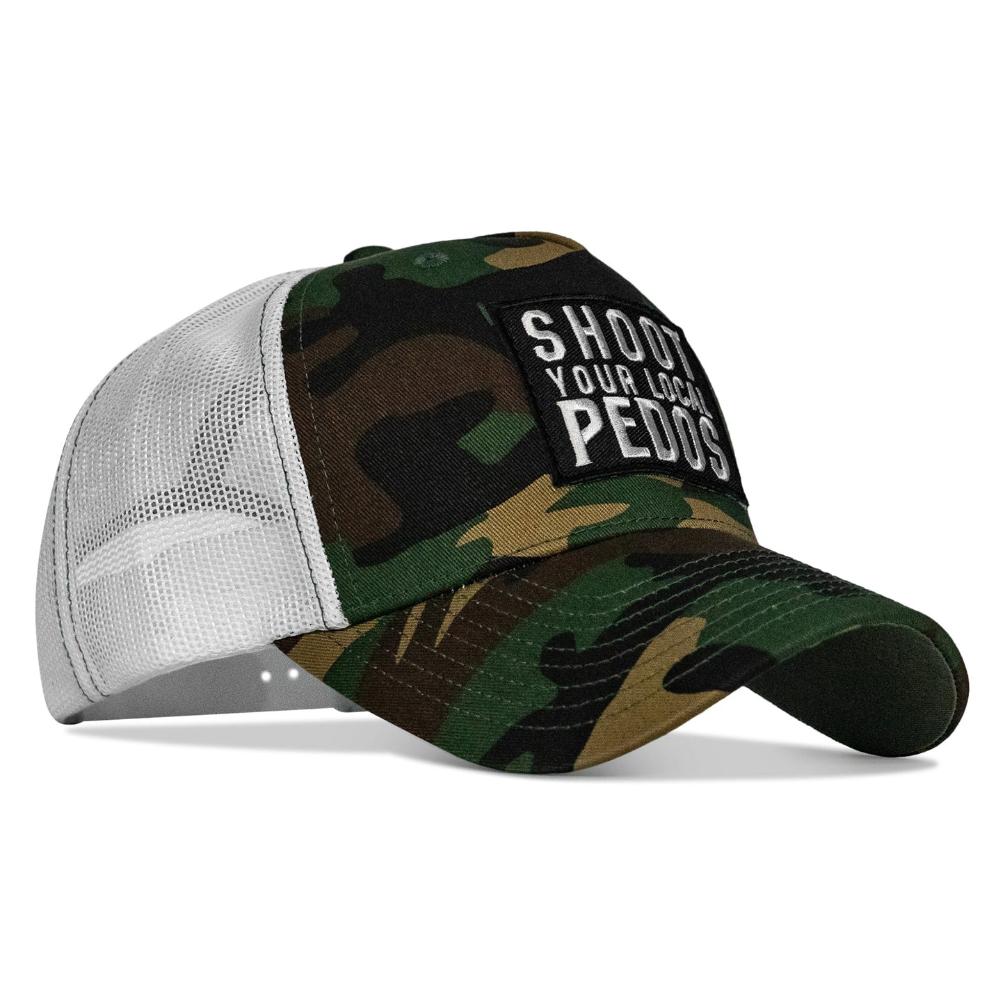 Shoot Your Local Pedo Patch Snapback