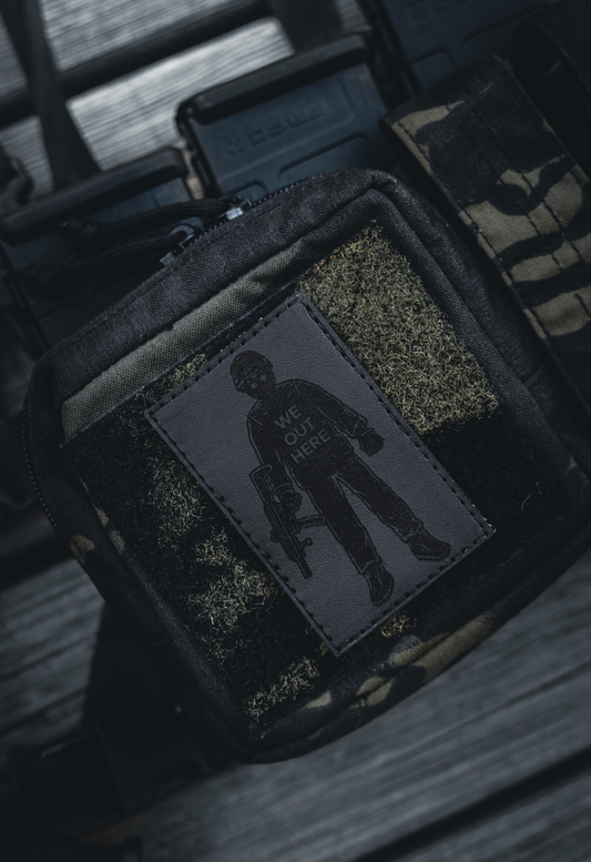 We Out Here Leather Patch