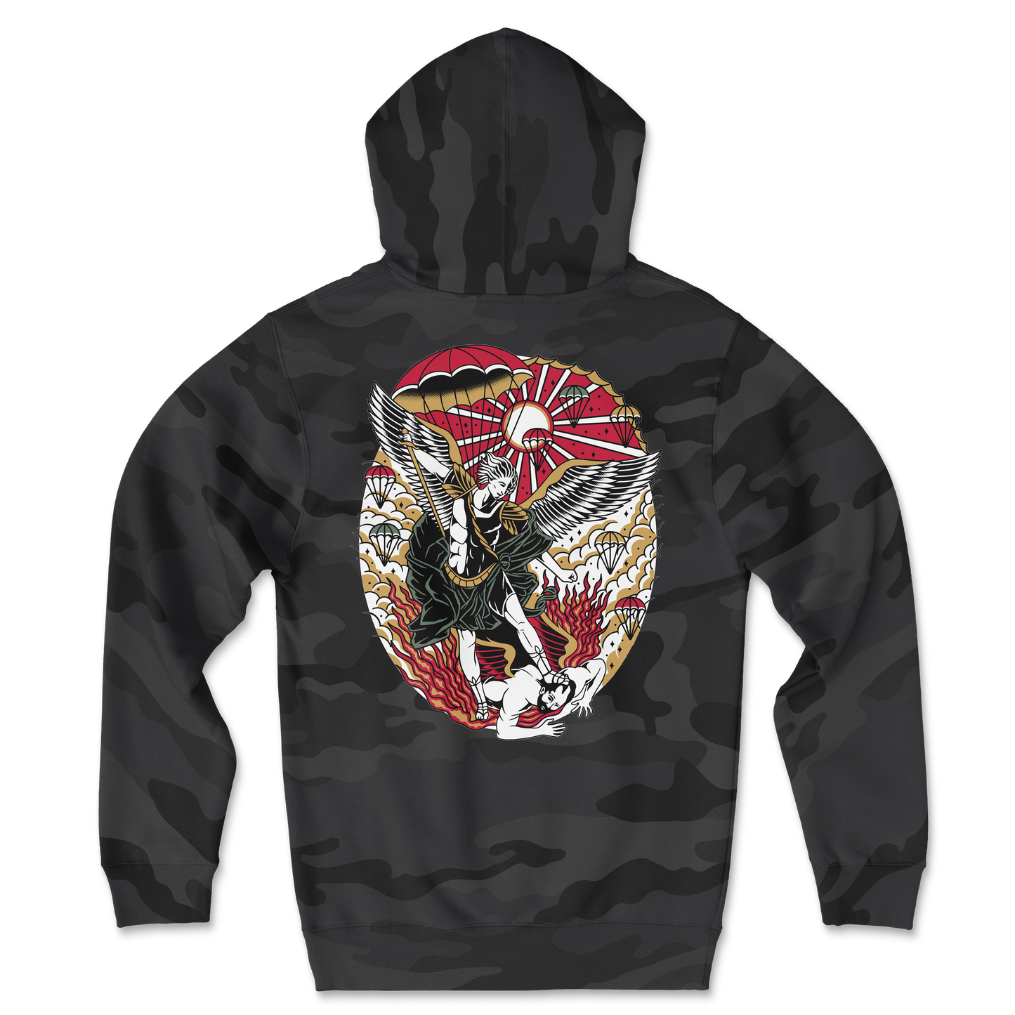 St. Michael Traditional Camo Hoodie