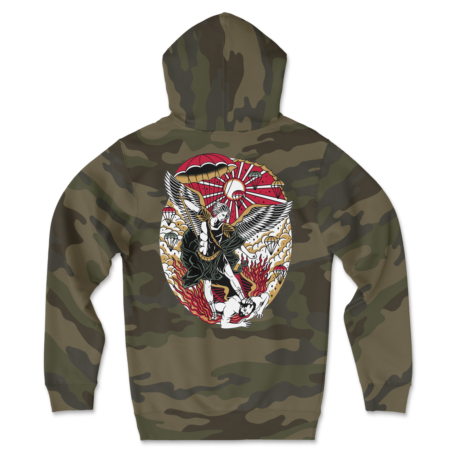 St. Michael Traditional Camo Hoodie