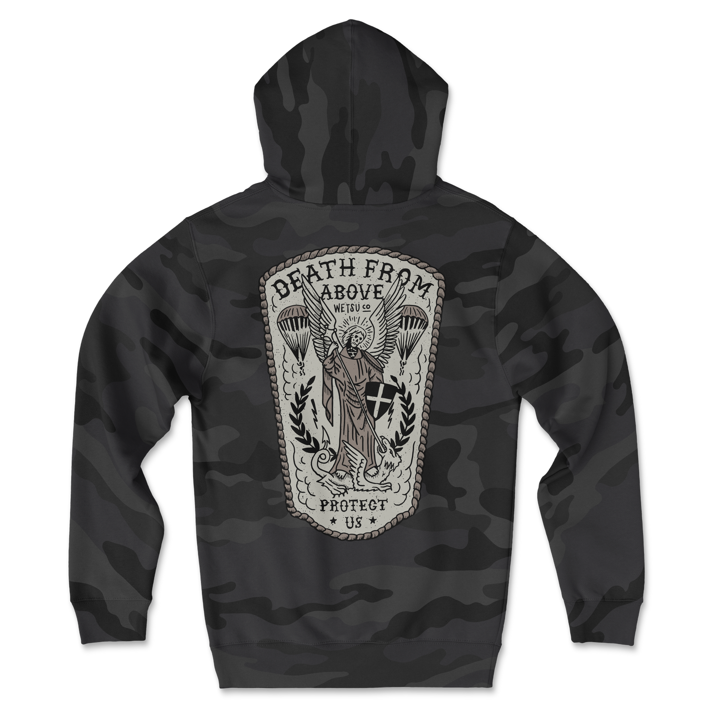 St. Michael Camo Hoodie