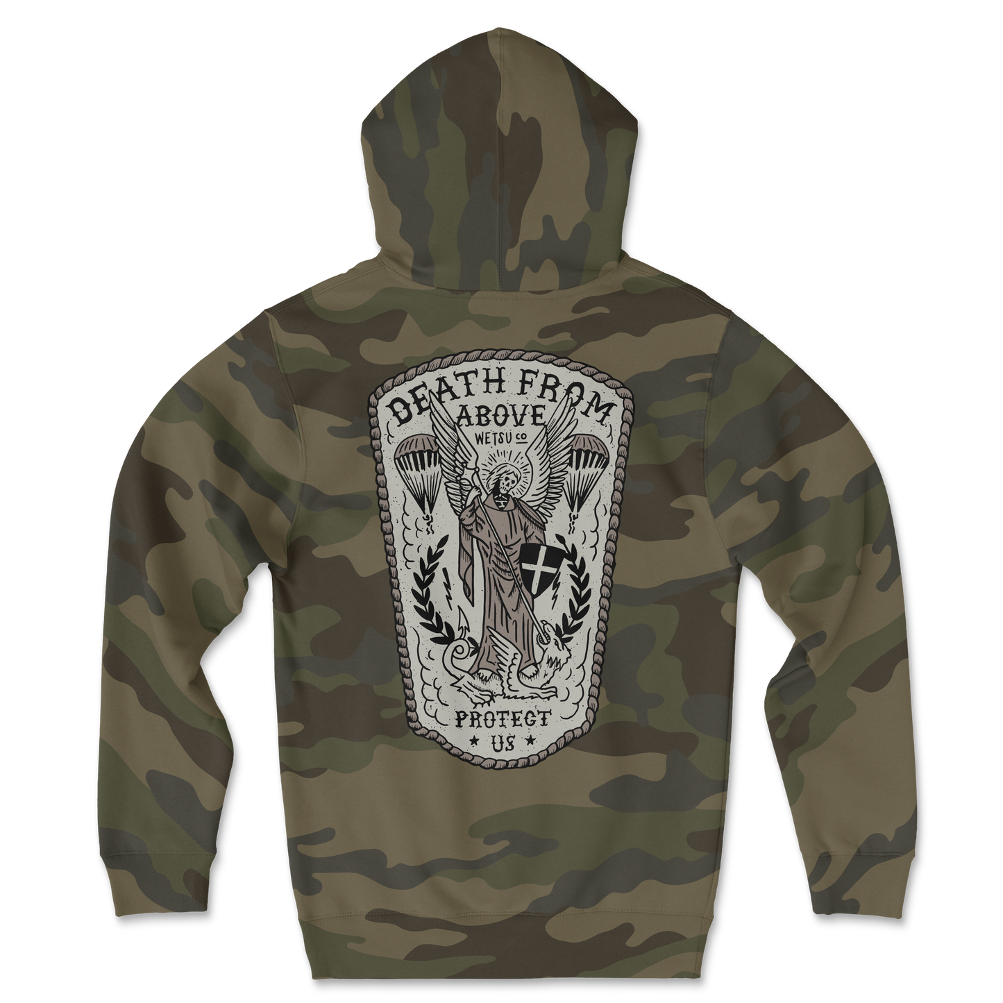 St. Michael Camo Hoodie