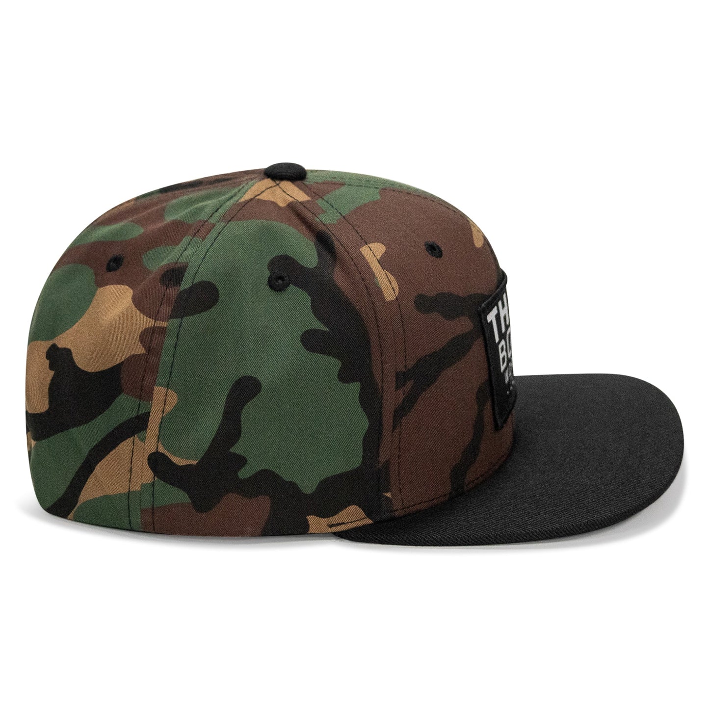 Thicc Boys Workout Club Patch Flatbill Snapback Hat