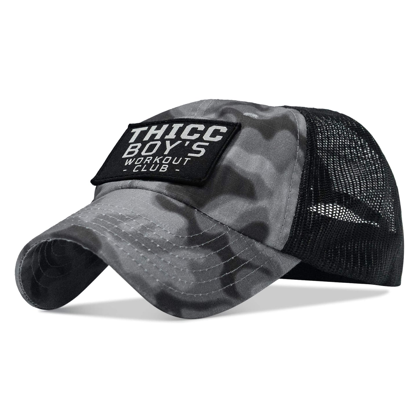 Ripstop Thicc Boys Workout Club Patch Low Profile Snapback