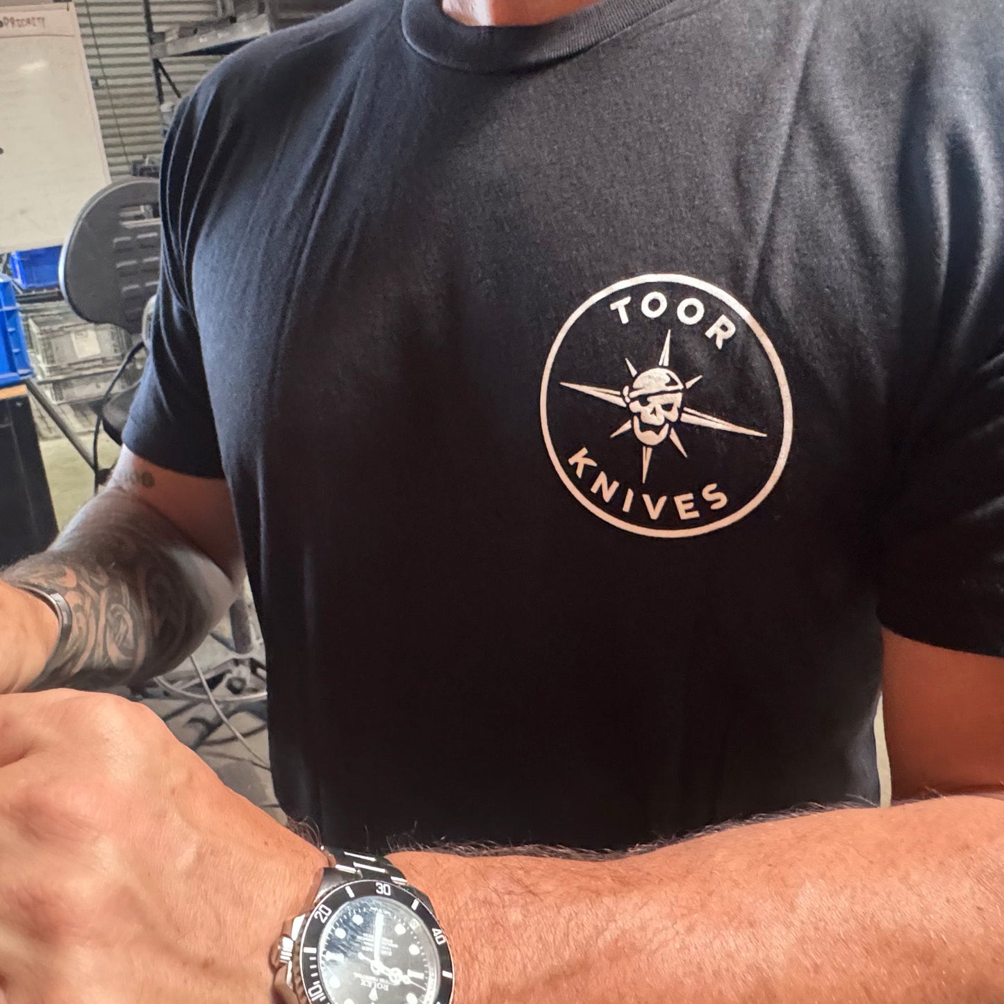 The Toor Logo Tee - Black/White
