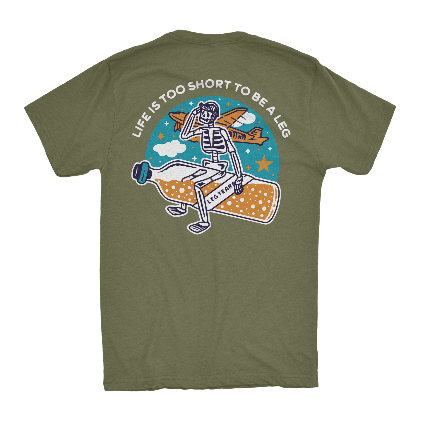 Leg Tears Athletic Shirt