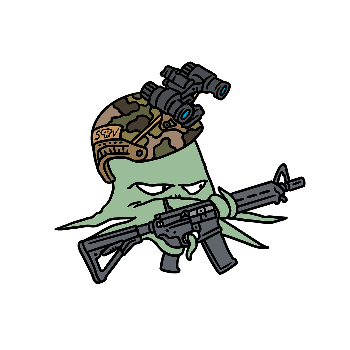 Violent Earl Sticker