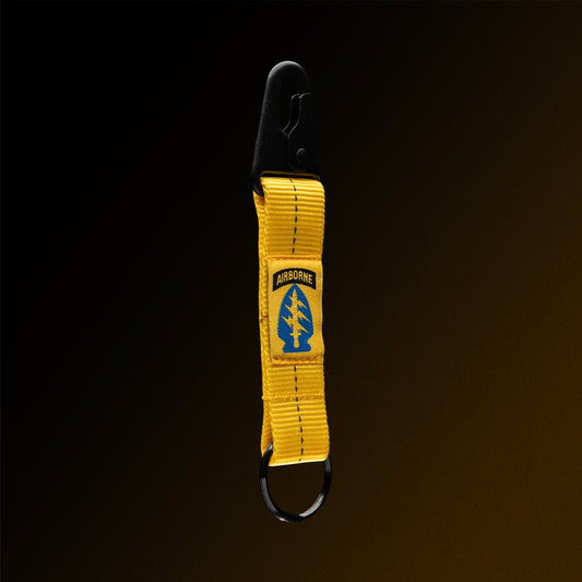 4-in-the-Hand Static Line Lanyard Keychain (Special Forces Versions)