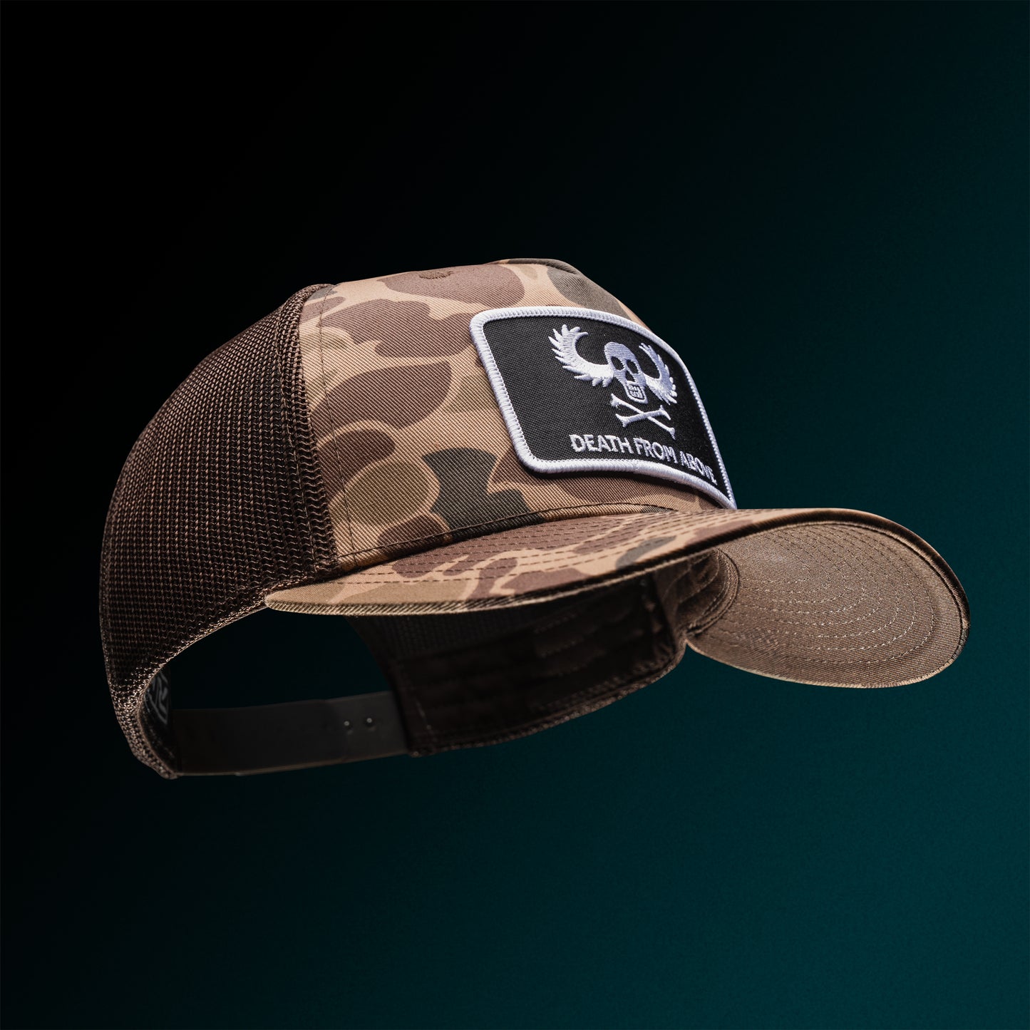 Vietnam Airborne War Wings Patch Trucker Hat