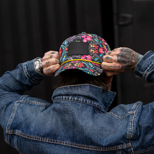 USA PVC Flag Waterproof Weekender Snapback