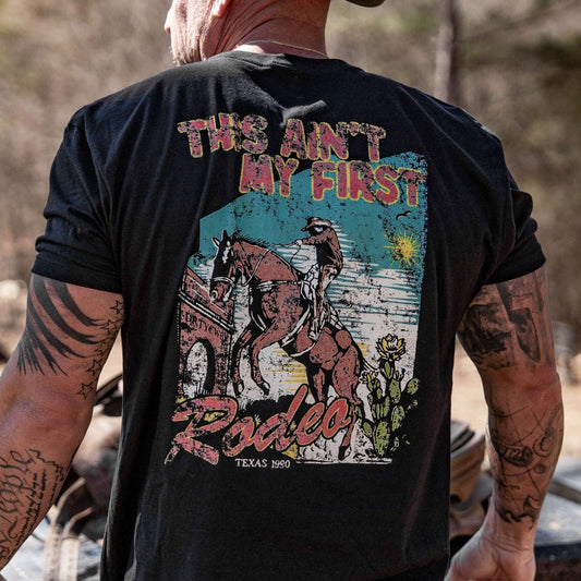 This Ain't My First Rodeo Vintaged Men's T-Shirt