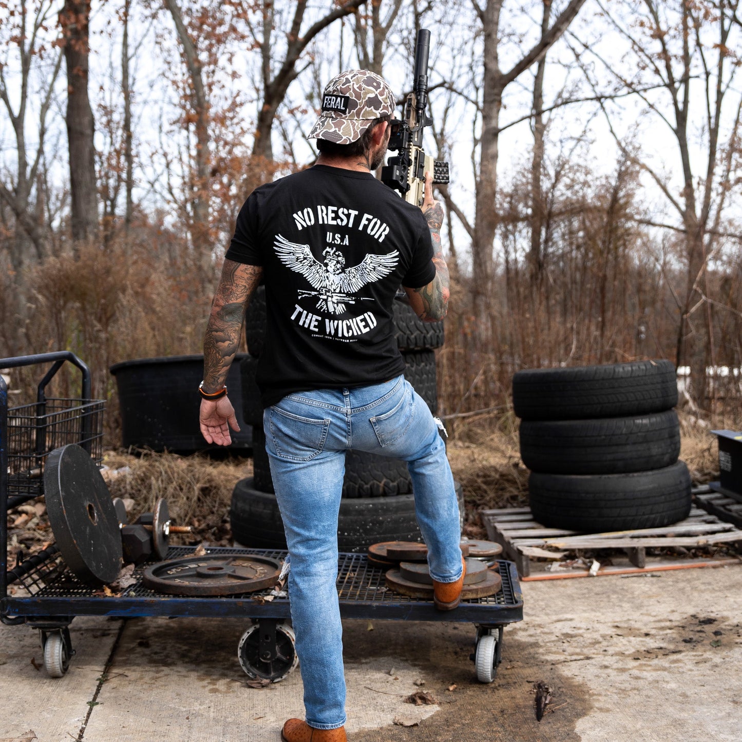 No Rest For The Wicked Men's T-Shirt