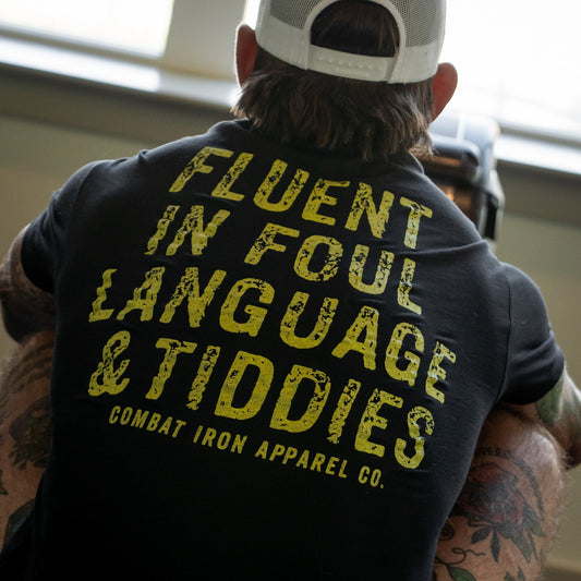 Fluent In Foul Language and Tiddies Men's T-Shirt